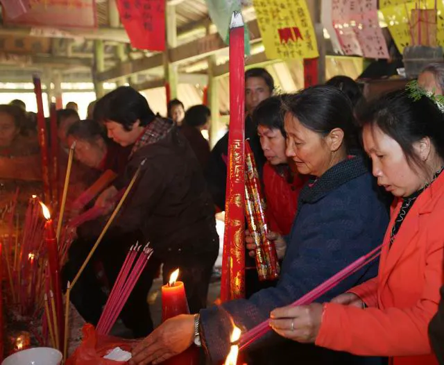 武夷山白水遇仙桥三月三庙会